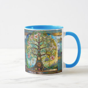 Mug Arbre de Vie Fleurissant des 7 Chakras