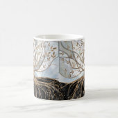 Mug Arbre de vie - Le marbre perle, or et noir (Centre)