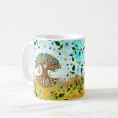 Mug Arbre de vie lunaire - Yggdrasil (Devant gauche)