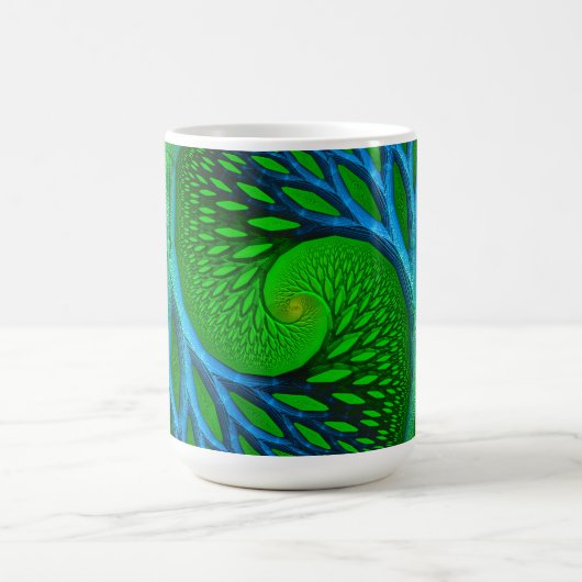 Mug Arbre de Vie Spirale Fractale (Centre)