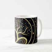 Mug Arbre de vie - Spirale infini (Devant droit)