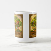 Mug Arbre de vision radieuse (Centre)