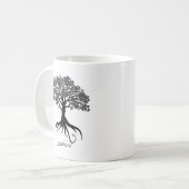 Mug Arbre de Yggdrasil de la vie (Devant gauche)