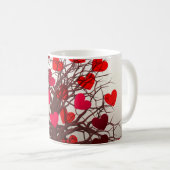 Mug Arbre des coeurs (Devant droit)