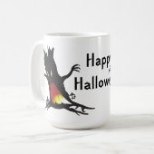 Mug Arbre d'horreur d'Halloween (Devant gauche)