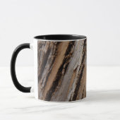 Mug Arbre écorce I Abstrait naturel texturé (Gauche)