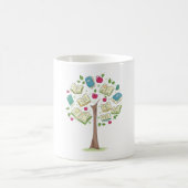 Mug Arbre éducatif de connaissances avec des livres (Centre)