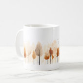 Mug Arbre En Style De Brosse (Devant gauche)