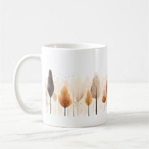 Mug Arbre En Style De Brosse
