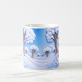 Mug Arbre enneigé d'hiver (Centre)