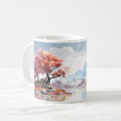 Mug Arbre, Et Rivière Dans Le Monde De L'Imaginaire (Devant gauche)