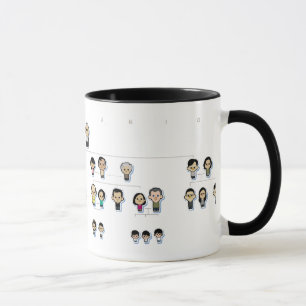 Mug Arbre généalogique de TR au loin