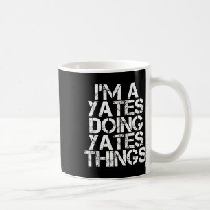 Mug Arbre généalogique drôle de nom de famille Yates I