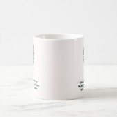 Mug Arbre généalogique moderne monogrammé (Centre)
