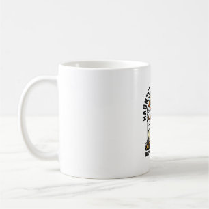 Mug Arbre Hanté Effrayant Chemise d'Avertissement Hall