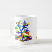 Mug arbre multicolore (Devant gauche)