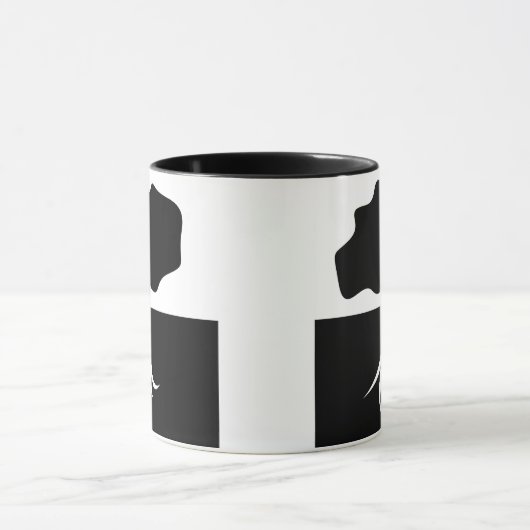 Mug Arbre noir et blanc (Centre)