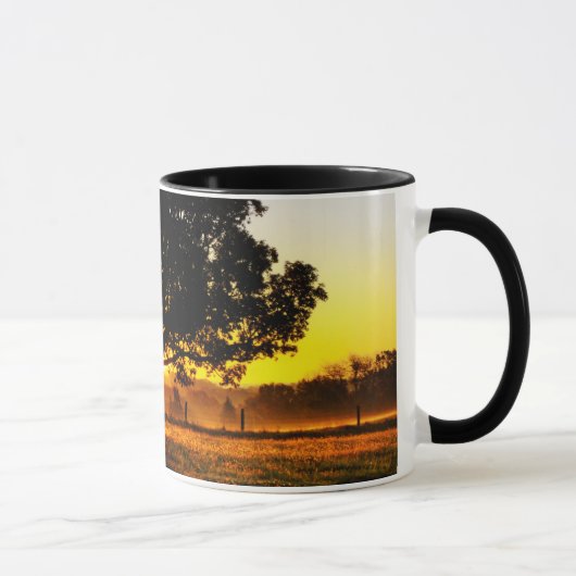 Mug Arbre pendant le matin (Droite)