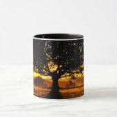 Mug Arbre pendant le matin (Centre)