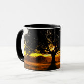 Mug Arbre pendant le matin (Devant gauche)