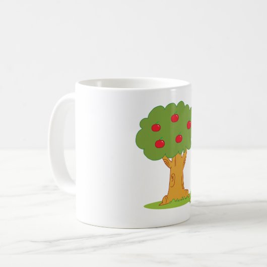 Mug Arbre rouge (Devant gauche)