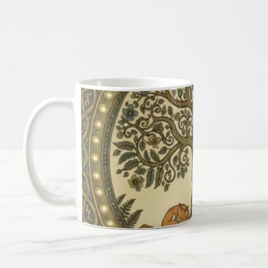 Mug Arbre sacré de la vie Art celtique (Gauche)