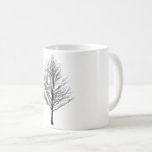 Mug Arbre sans feuille (Devant droit)