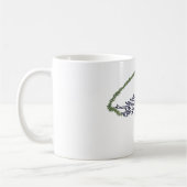 Mug Arbre, Socotra Dragon Tree Dessin de Musique (Gauche)