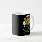 Mug Arbre Stupide Définition Sunset Funny Disque Frisb (Devant droit)