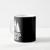 Mug Arbre stupide drôle Disc Golf Frolf _2 (Devant gauche)