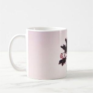 MUG ARBRE VERT EN FEUX SOUS LE CIEL BLEU