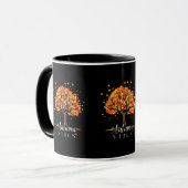 Mug Arbre Vibes d'automne (Devant gauche)