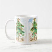 Mug Arbre Xmas tourbillonnant (Gauche)