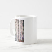 Mug Arbres à bords rouges (Devant gauche)