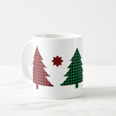 Mug Arbres à carreaux de buffle (Devant gauche)