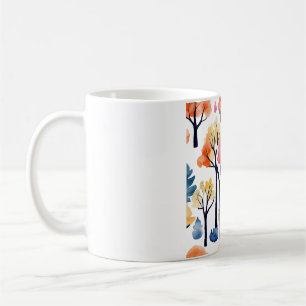 Mug Arbres à l'aquarelle