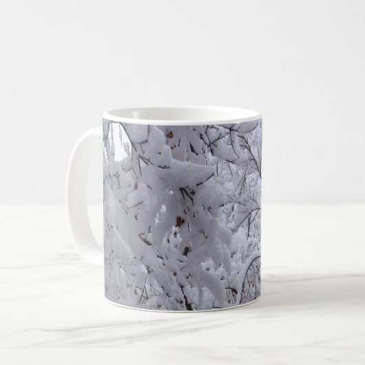 Mug Arbres à neige (Devant gauche)