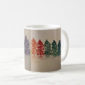 Mug Arbres à pins arc-en-ciel (Devant droit)