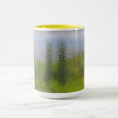 Mug Arbres Abstraits Et Coteaux (Centre)