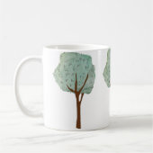 Mug Arbres aquarelles (Gauche)
