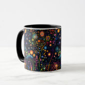 Mug Arbres blancs brillants (Devant gauche)
