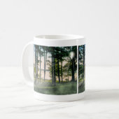 Mug Arbres brumeux à Table Rock (Devant gauche)