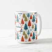Mug Arbres Colorés (Devant droit)