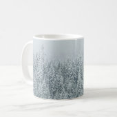 MUG ARBRES COUVRANT LA NEIGE (Devant gauche)