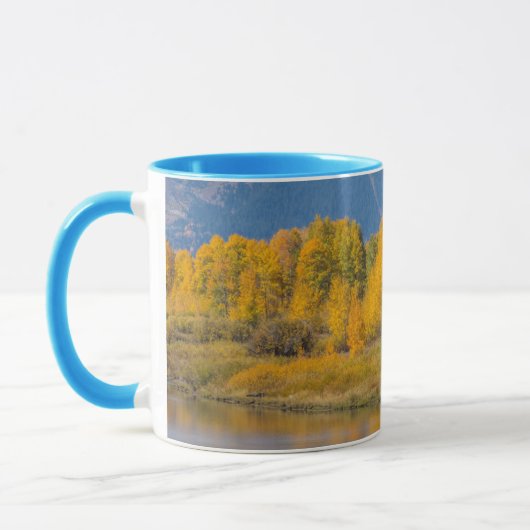 Mug Arbres d'Aspen couleur d'automne (Gauche)