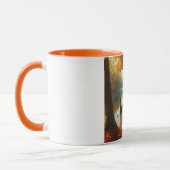 Mug Arbres d'automne & lac avec canards (Gauche)