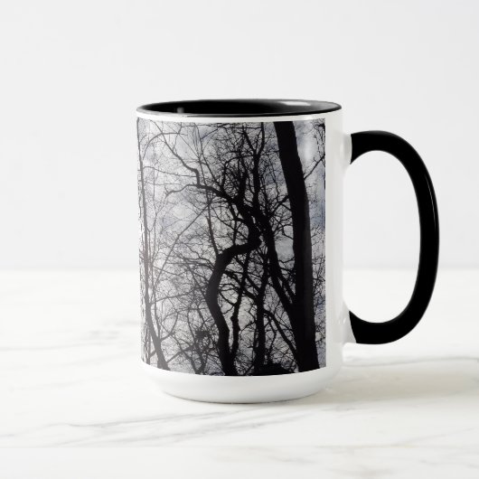 Mug Arbres de Central Park en hiver (Droite)