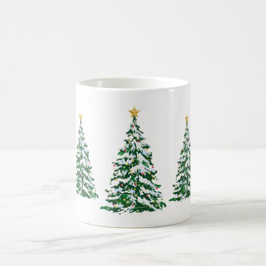 Mug Arbres de Noël (Centre)