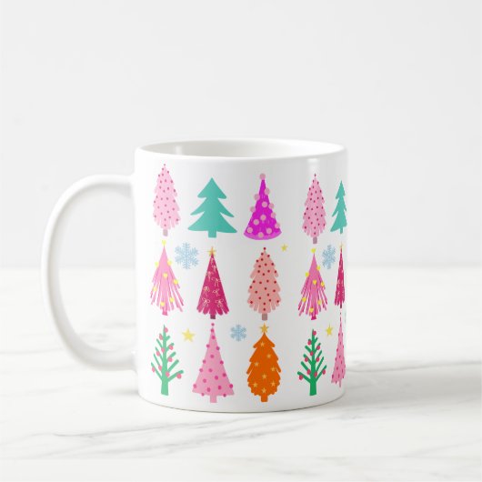 Mug Arbres de Noël (Gauche)