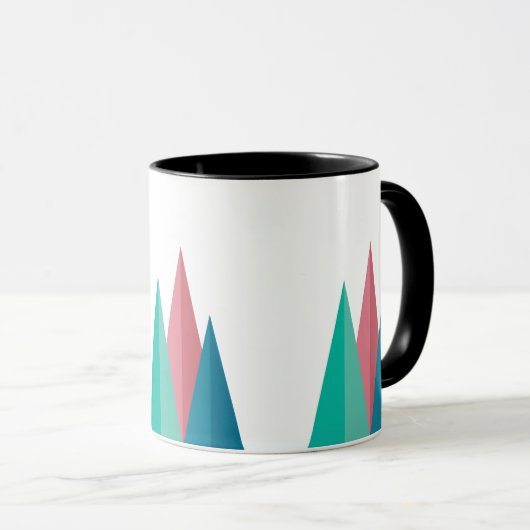 Mug Arbres de Noël (Devant droit)